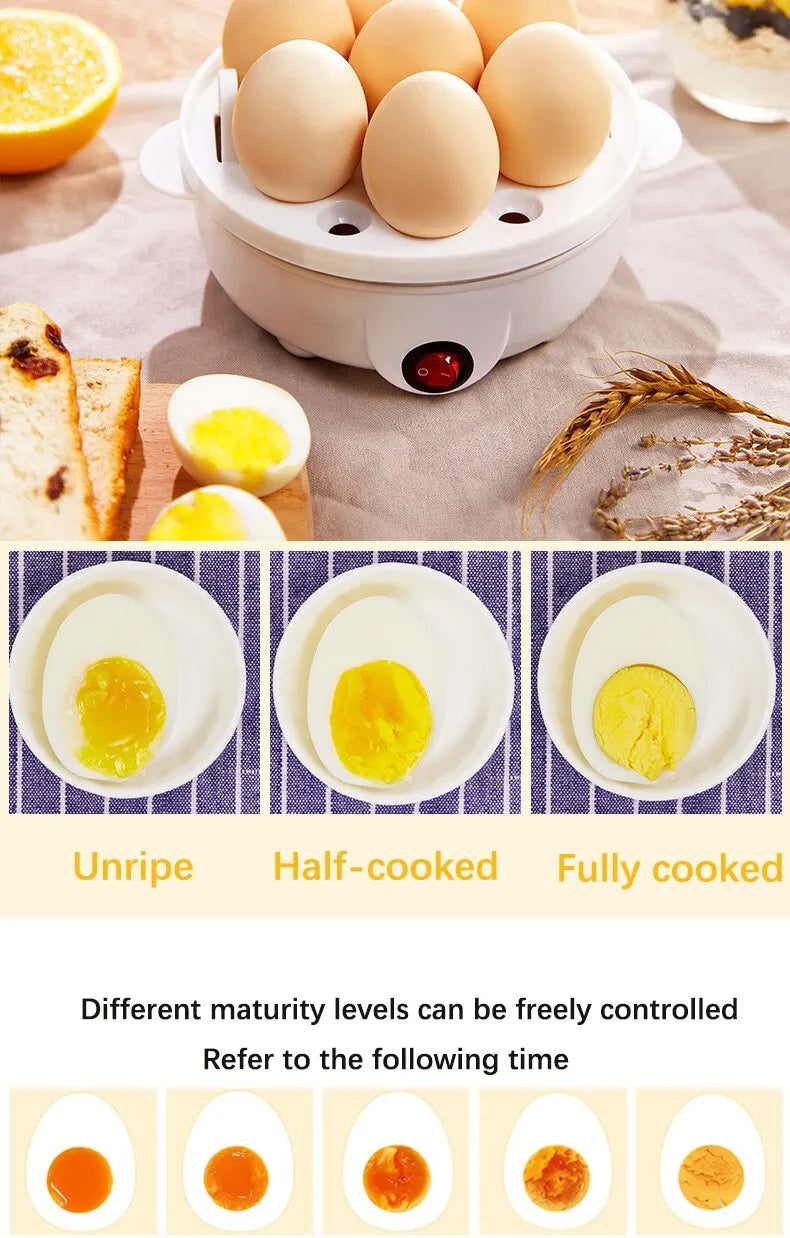 220V Multifunctional Electric Egg Boiler Double Layers Egg Cooker Mini Steamer Poacher Kitchen Cooking Breakfast Machine