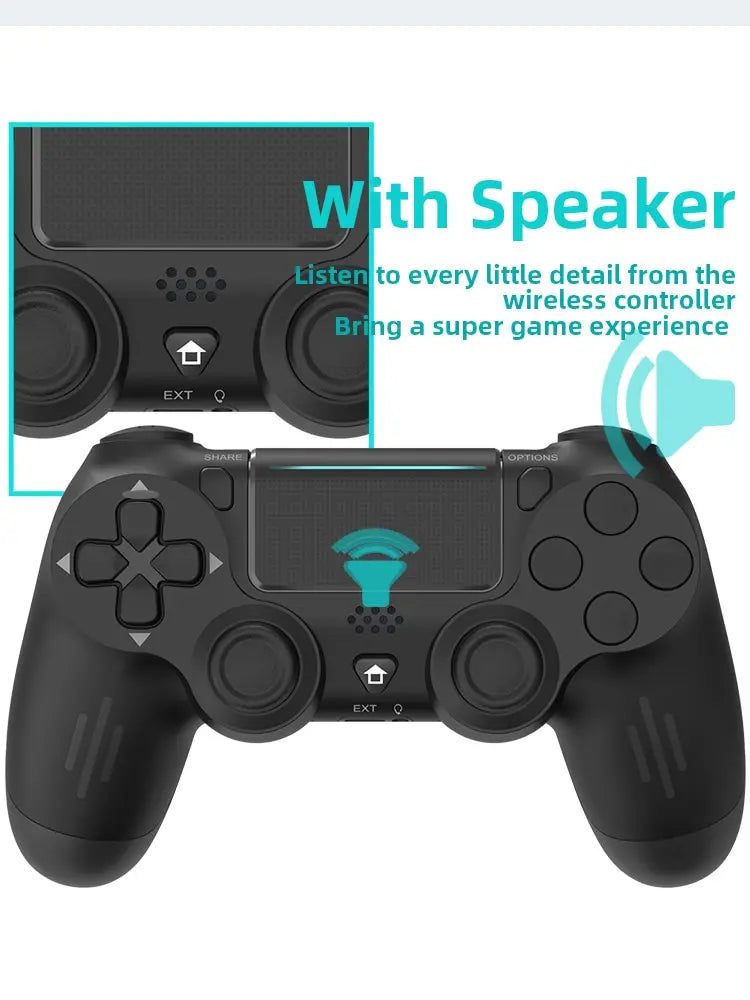 DATA FROG Bluetooth-Compatible Game Controller for PS4/Slim/Pro Wireless Gamepad For PC Dual Vibration Joystick For IOS/Android