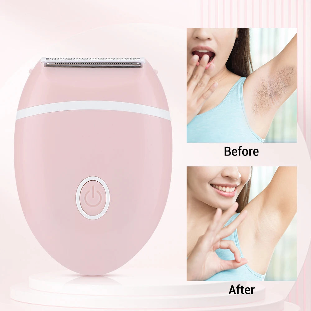 Women Electric Epilator Shaver Bikini Underarm Leg Face Hair Removal Trimmer Body Depilador Safe Shaving Machine Hair Removal