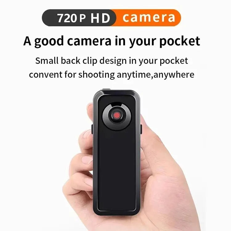 HD Mini DV Camera Body Camcorder Mount Portable Video Record Nanny Security Cam Small Sports Car DVR Webcam For Home and Office