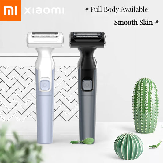 Xiaomi 2 in 1 Electric Shavers Epilator Waterproof Hair Removal Machine Women Bikini Pubic Hair Remover Men Body Hair Trimmer