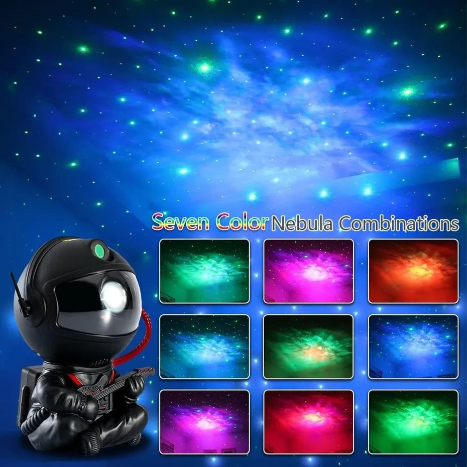 Star Projector Galaxy Night Light Astronaut Space Projector Starry Nebula Ceiling LED Lamp for Bedroom Home Decorative kids gift