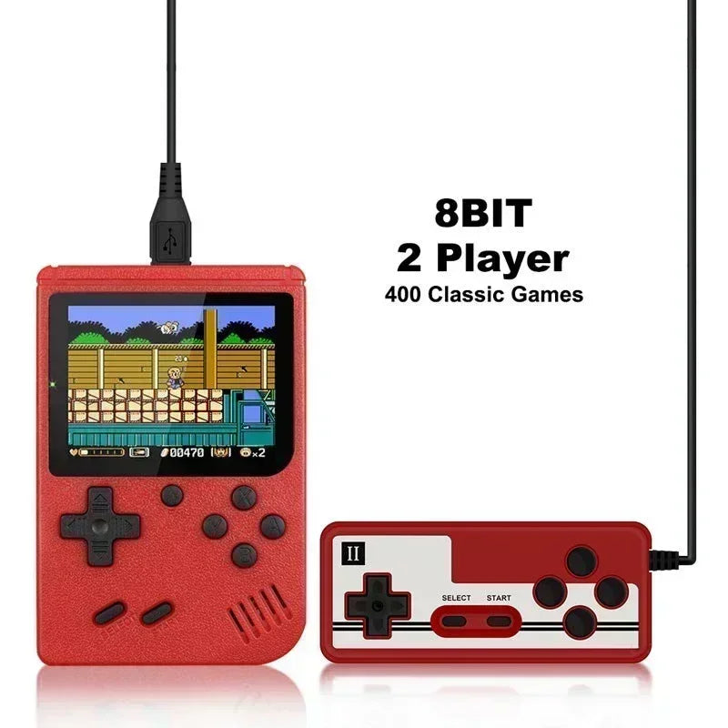 Retro Portable Mini Handheld Video Game Console 8-Bit 3.0 Inch LCD Color Kids Game Player Built-in 500 games For Kid Xmas Gift