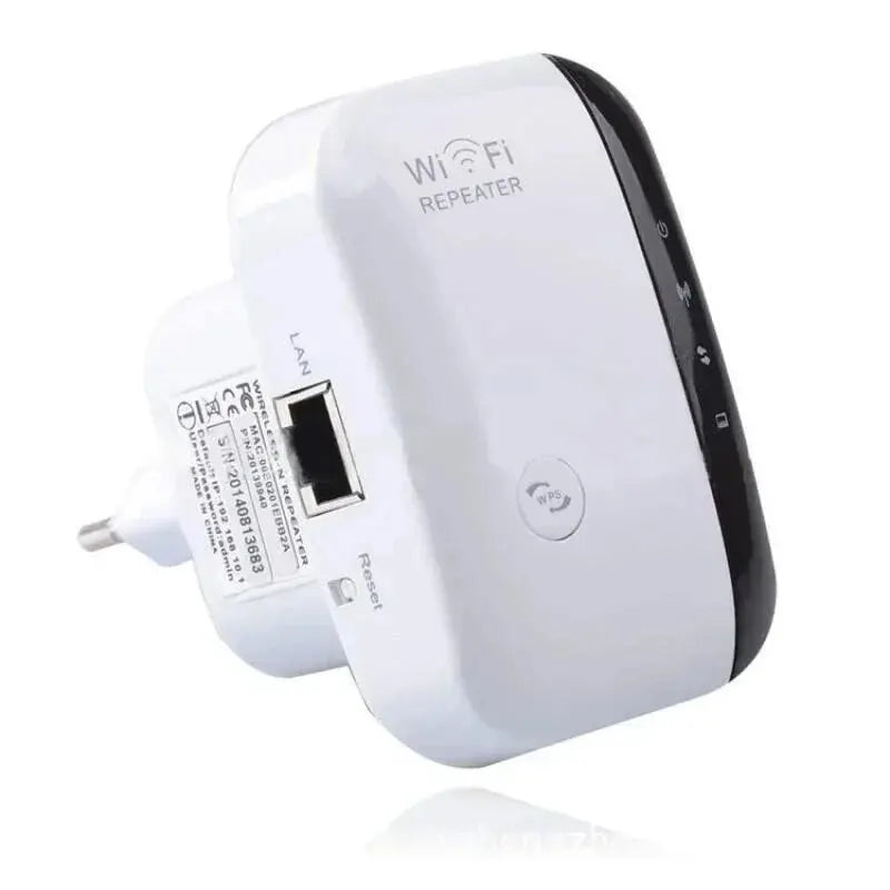 Wifi Repeater Wireless Signal Amplifier Extended Network Enhancer EU US Home Router 300m Through The Wall Bedroom Receive Moving