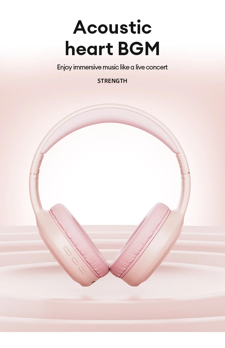 Lenovo TH30 Wireless Headphones Bluetooth 5.3 Earphones Foldable Gaming Headset Sport Headphone with Mic Music Earbuds 250mAh