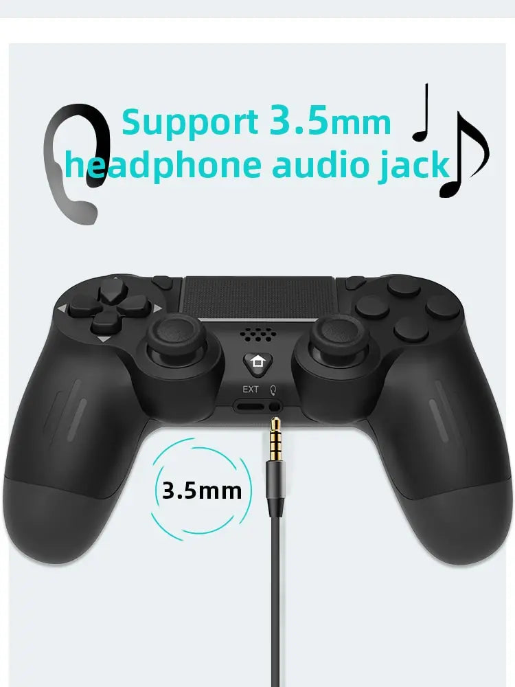 DATA FROG Bluetooth-Compatible Game Controller for PS4/Slim/Pro Wireless Gamepad For PC Dual Vibration Joystick For IOS/Android